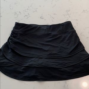 Athleta girls black skirt